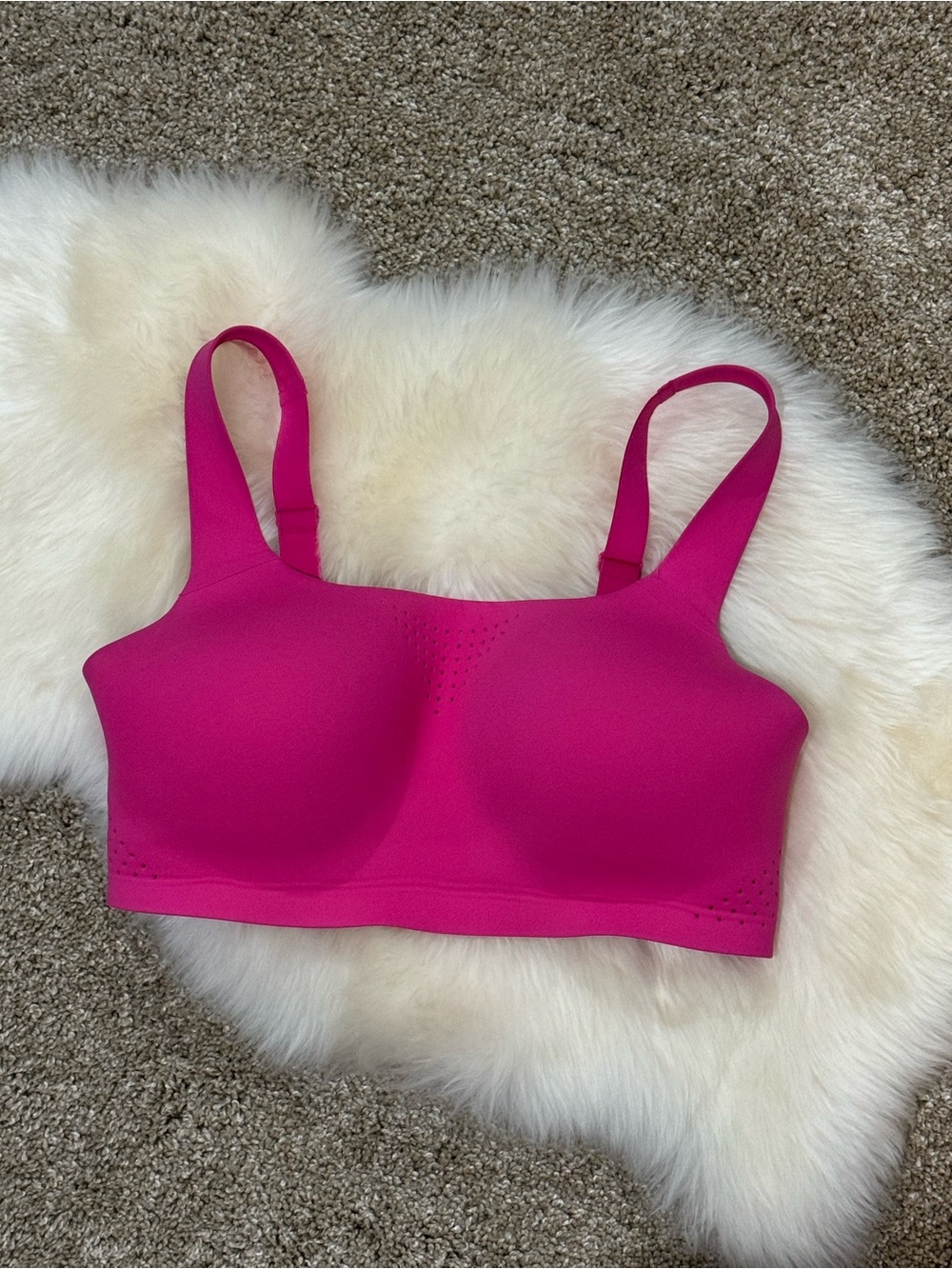 VSX Victoria's Secret Hot Pink Wireless Seamless Bralette Size 34DD